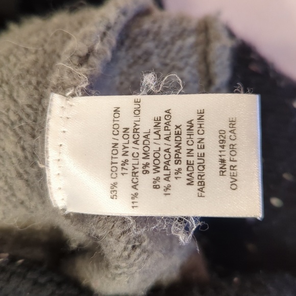 Spring & Clifton Multi Knit Oversized Drapey Sweater - Picture 10 of 13